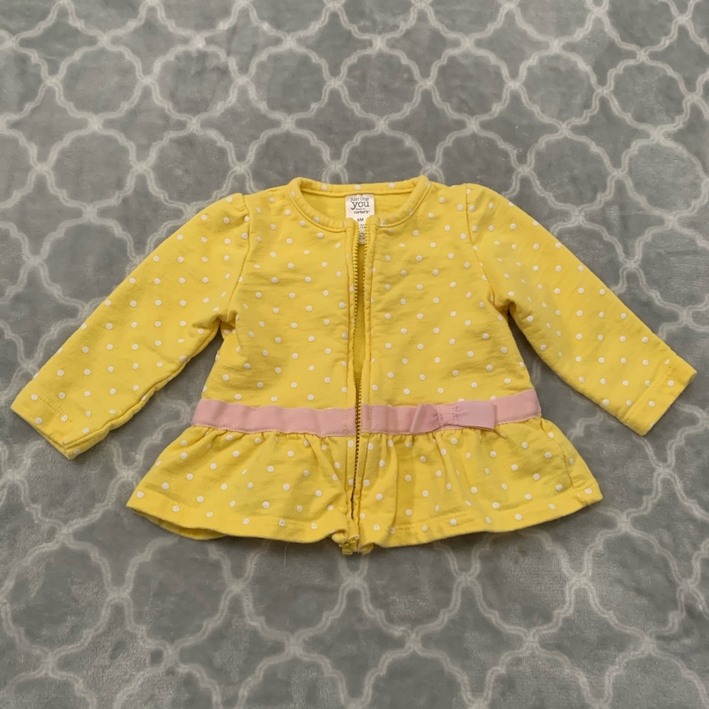 5 for $15 Carter’s Just One You Yellow Jacket 6 Mo